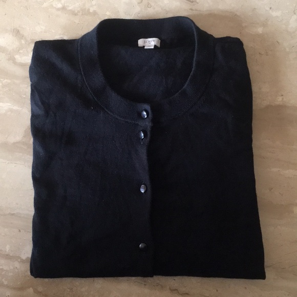 J. Crew Sweaters - {J. Crew} Black Buttoned Cardigan